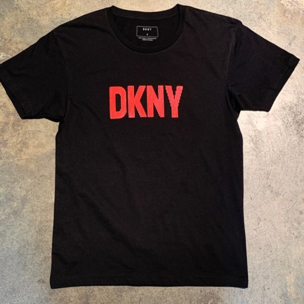DKNY Puff Logo Printed  T-Shirt - Picture 2 of 7